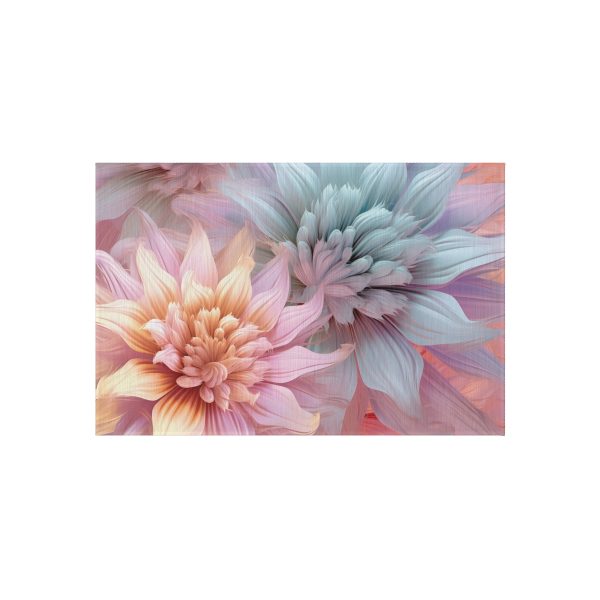 Pastel Fantasy Baroque Floral 03 - Outdoor Rug - Image 5