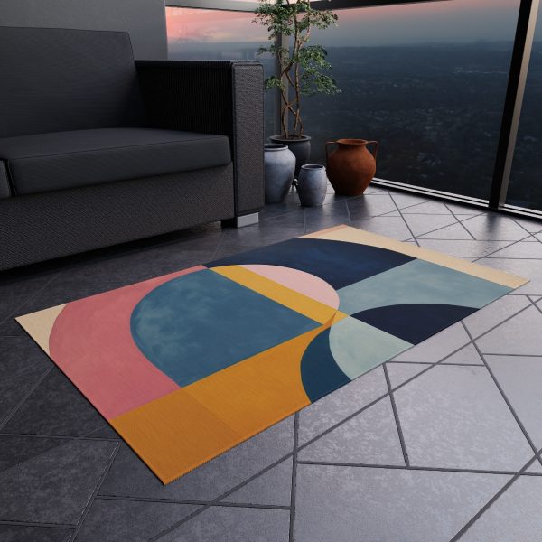 Soft Geometric Windows - Outdoor Rug - Image 12