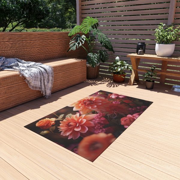 Bright Fantasy Floral 02 - Outdoor Rug - Image 11