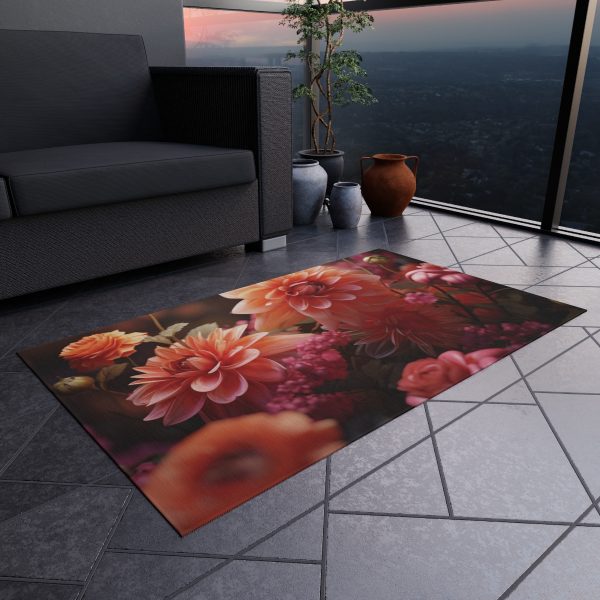 Bright Fantasy Floral 02 - Outdoor Rug - Image 12