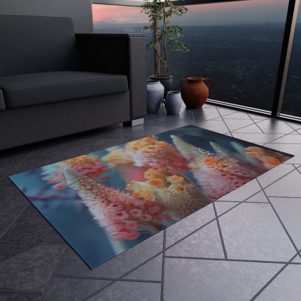 Bright Fantasy Floral 06 - Outdoor Rug - Image 12