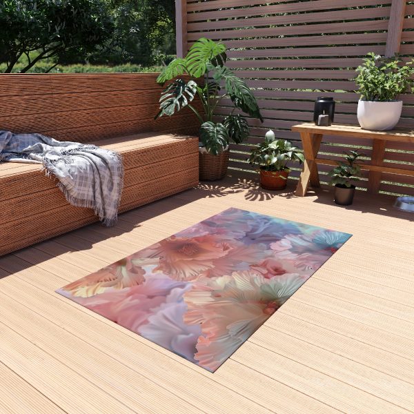 Floral Nebula 02 - Outdoor Rug - Image 11