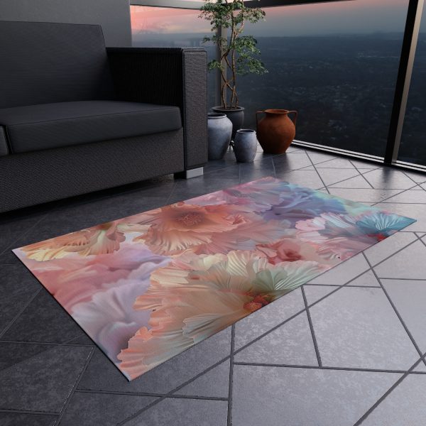 Floral Nebula 02 - Outdoor Rug - Image 12