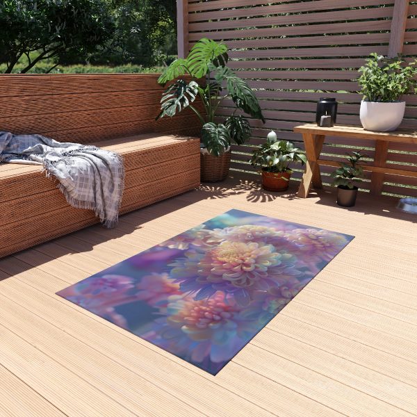 Floral Nebula 06 - Outdoor Rug - Image 11