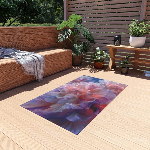 Floral Nebula 07 - Outdoor Rug - Image 11