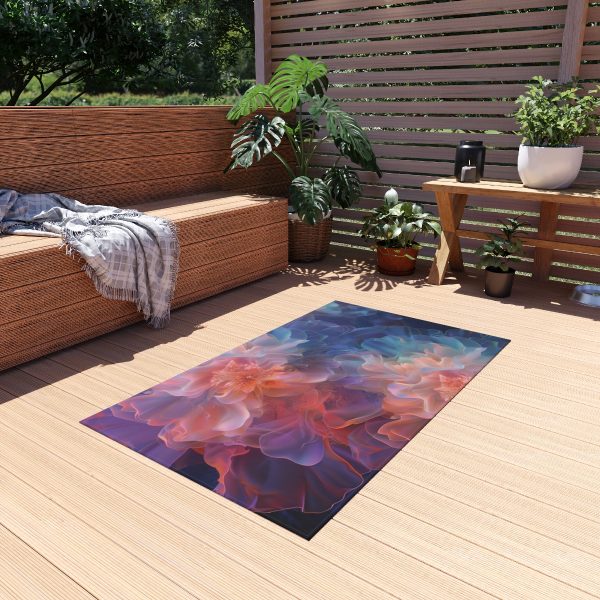 Floral Nebula 09 - Outdoor Rug - Image 11