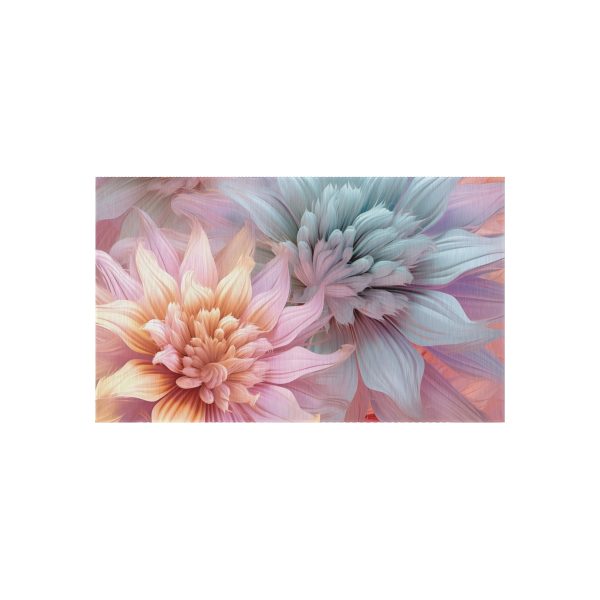 Pastel Fantasy Baroque Floral 03 - Outdoor Rug - Image 9