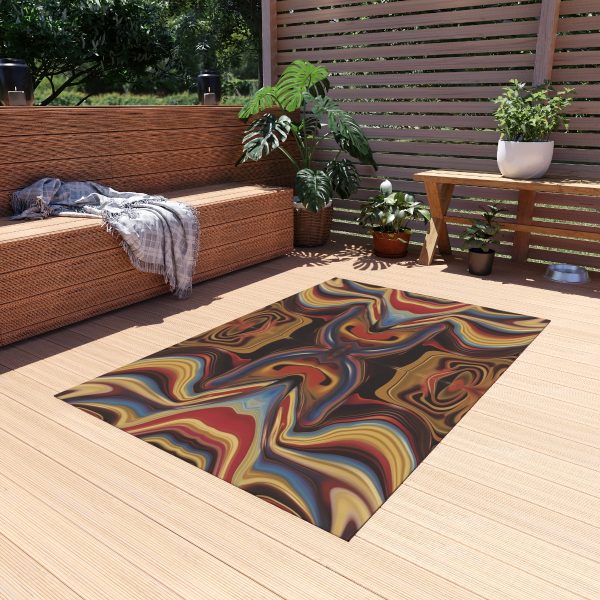 Lipnotic Kaleidoscope Background 01- Outdoor Rug - Image 15