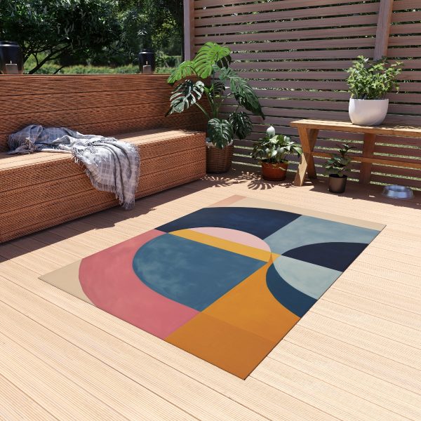 Soft Geometric Windows - Outdoor Rug - Image 15