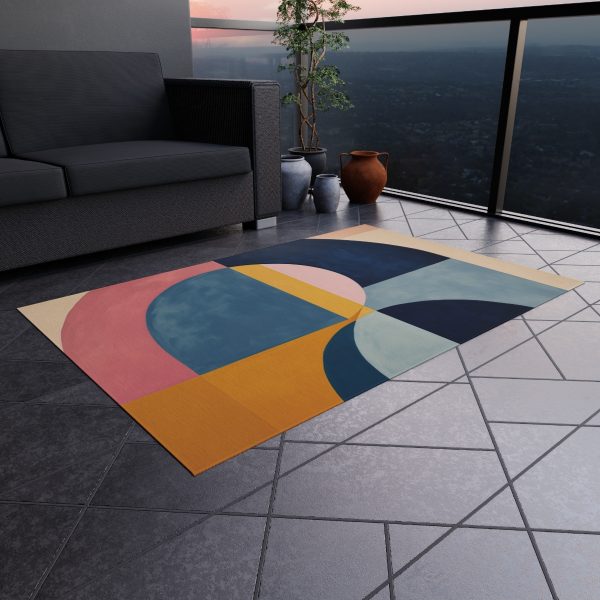 Soft Geometric Windows - Outdoor Rug - Image 16