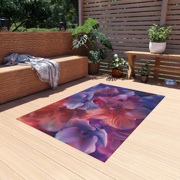 Bright Fantasy Floral 03 - Outdoor Rug - Image 15