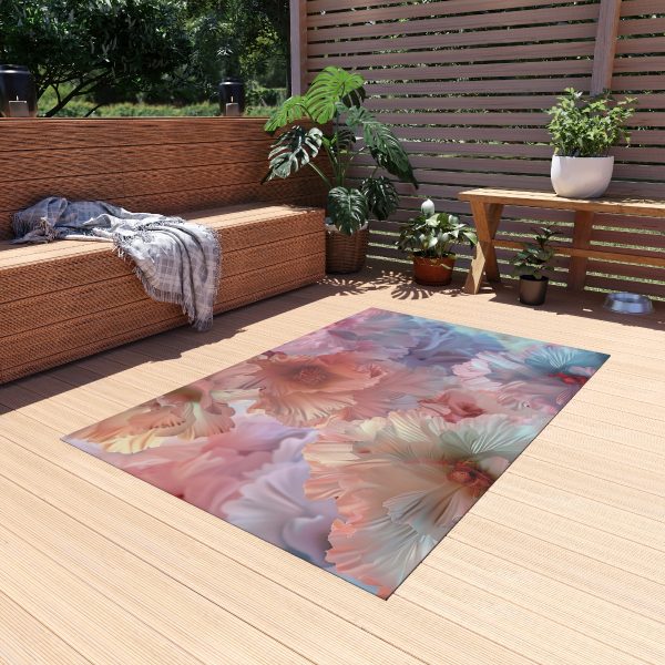 Floral Nebula 02 - Outdoor Rug - Image 15