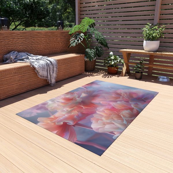 Floral Nebula 03 - Outdoor Rug - Image 15