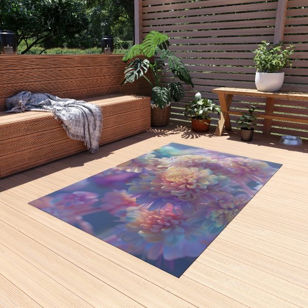 Floral Nebula 06 - Outdoor Rug - Image 15