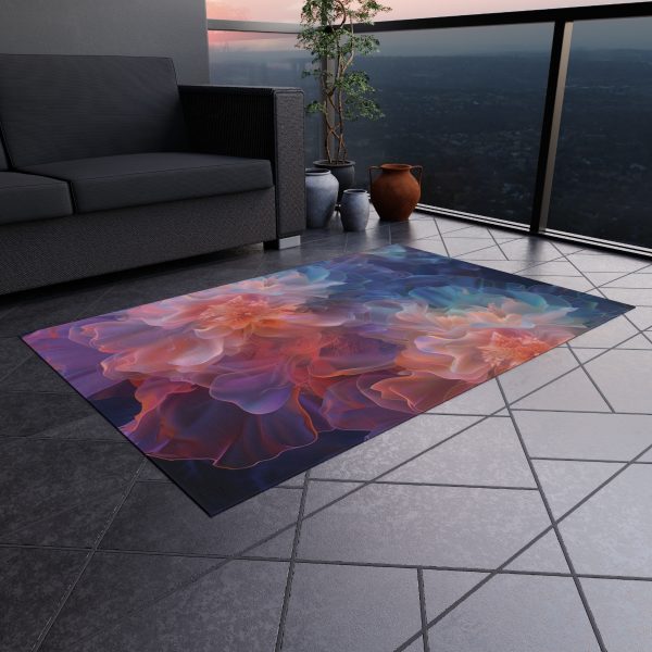 Floral Nebula 09 - Outdoor Rug - Image 16