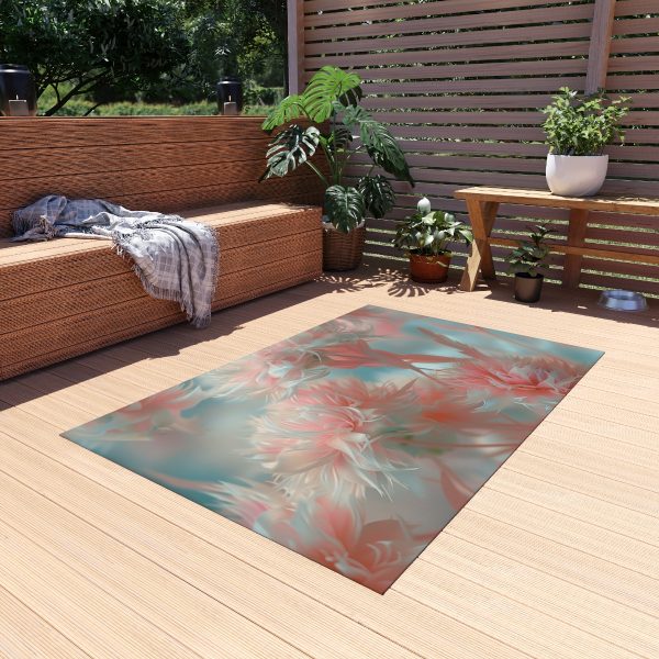 Floral Nebula 01 - Outdoor Rug - Image 15