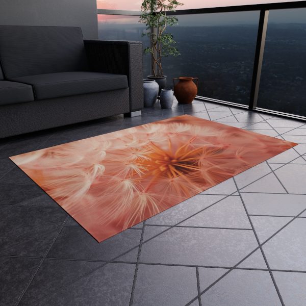 Lovely Fuzzy Fluff in Peach 01 - Outdoor Rug - Image 16