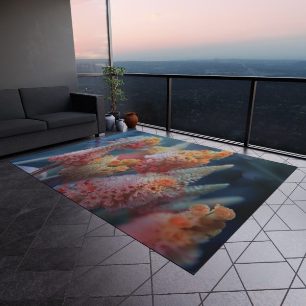 Bright Fantasy Floral 06 - Outdoor Rug - Image 4