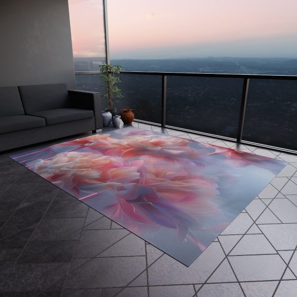 Floral Nebula 03 - Outdoor Rug - Image 4