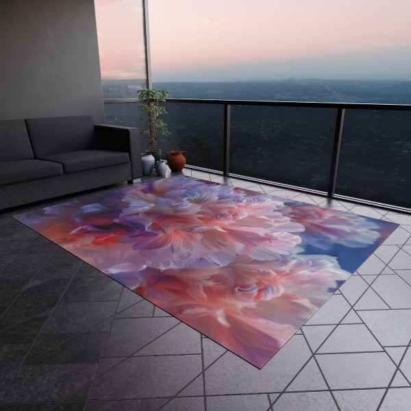 Floral Nebula 07 - Outdoor Rug - Image 4