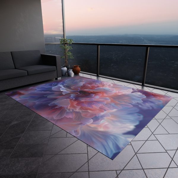 Floral Nebula 08 - Outdoor Rug - Image 4