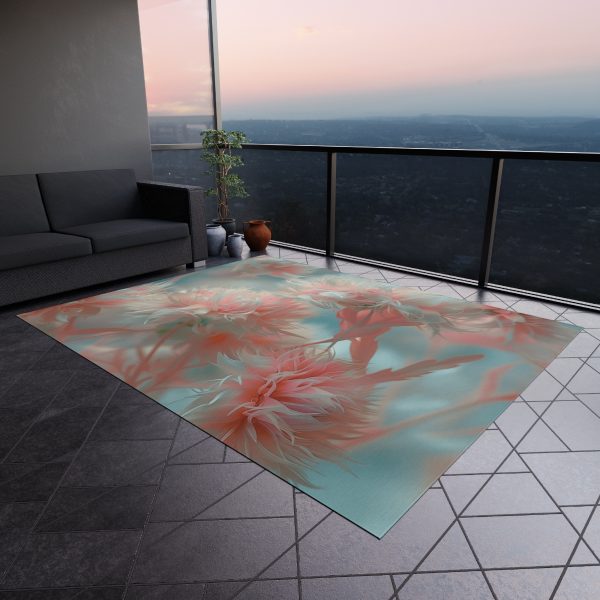 Floral Nebula 01 - Outdoor Rug - Image 4