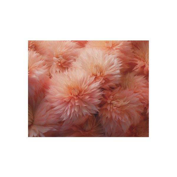 Lovely Fuzzy Buds in Peach 02 - Outdoor Rug