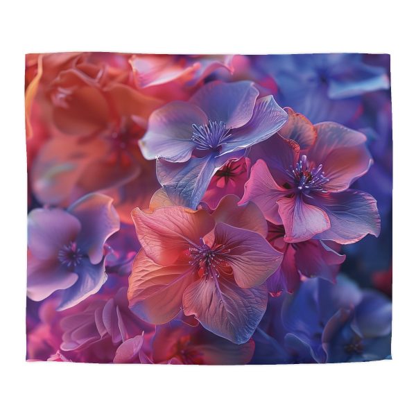 Bright Fantasy Floral 03 - Microfiber Duvet Cover - Image 22