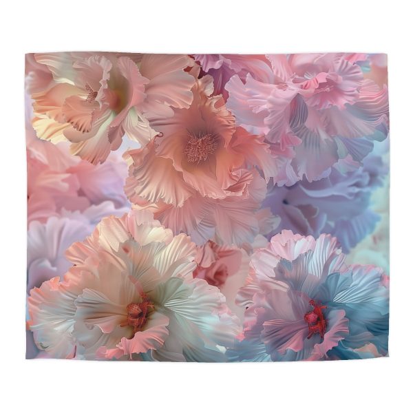 Floral Nebula 02 - Microfiber Duvet Cover - Image 22