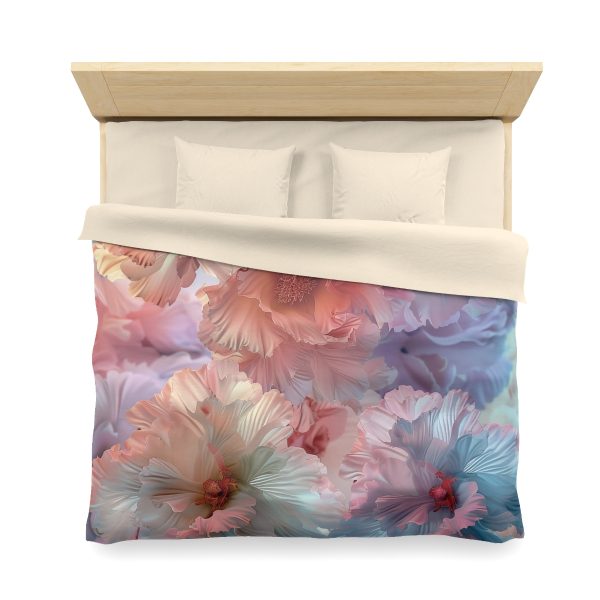 Floral Nebula 02 - Microfiber Duvet Cover - Image 23