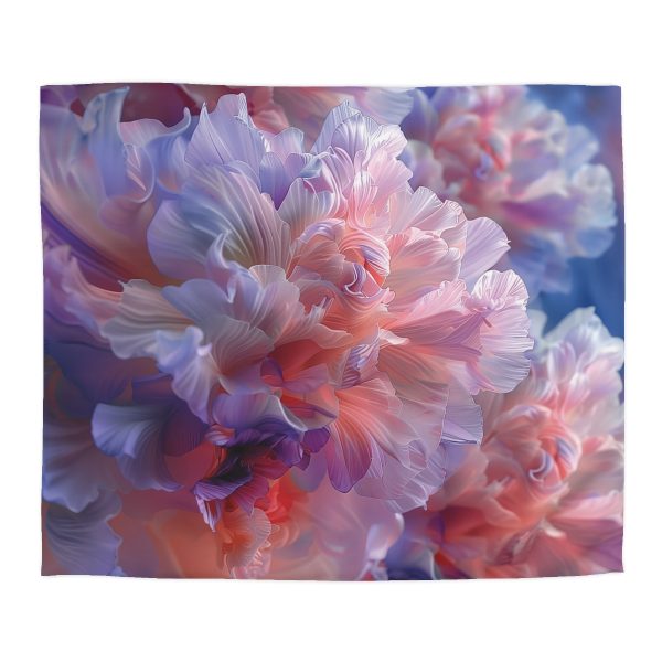 Floral Nebula 07 - Microfiber Duvet Cover - Image 22