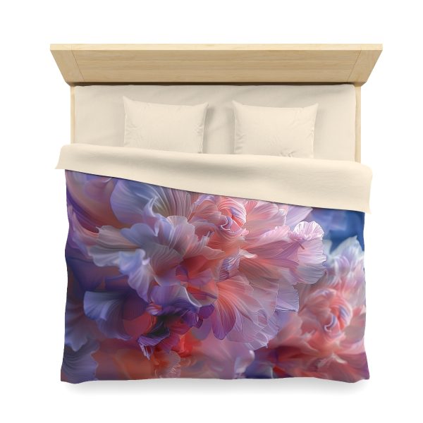 Floral Nebula 07 - Microfiber Duvet Cover - Image 23