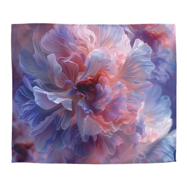 Floral Nebula 08 - Microfiber Duvet Cover - Image 22