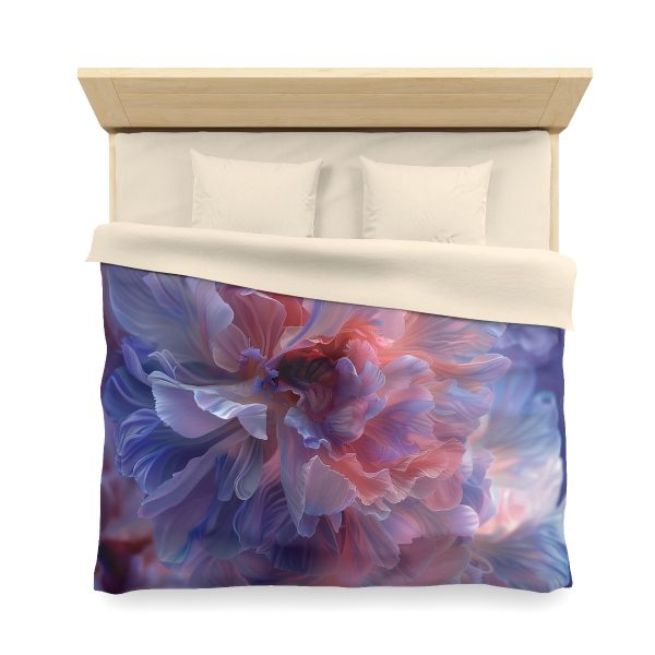 Floral Nebula 08 - Microfiber Duvet Cover - Image 23