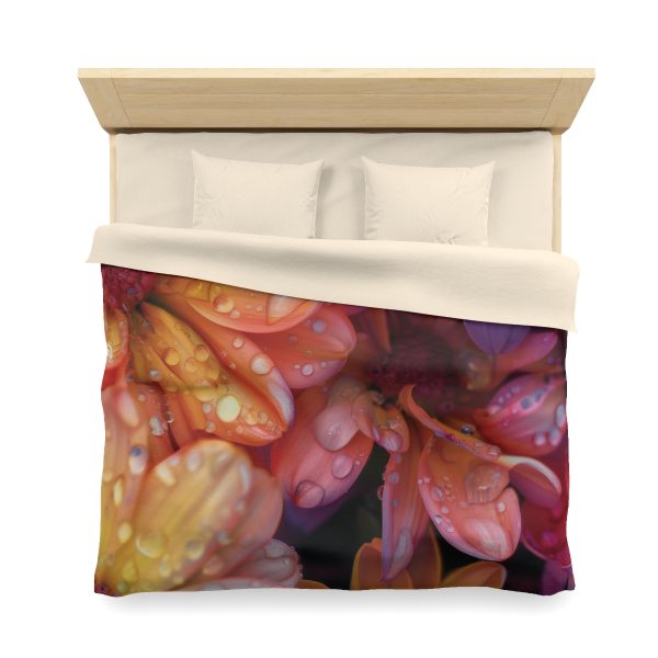 Bright Fantasy Floral 04 - Microfiber Duvet Cover