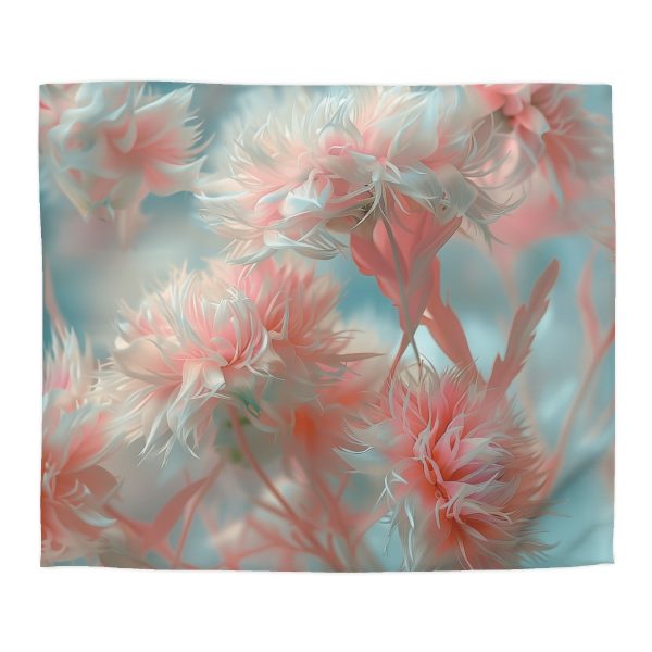 Floral Nebula 01 - Microfiber Duvet Cover - Image 22