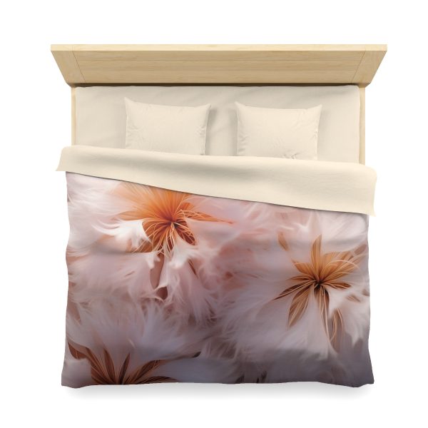 Soft Fantasy Feather Puffs - Microfiber Duvet Cover - Image 23