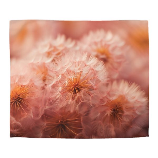 Lovely Fuzzy Fluff in Peach 02 - Microfiber Duvet Cover - Image 22