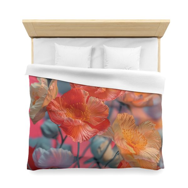 Bright Fantasy Floral 05 - Microfiber Duvet Cover