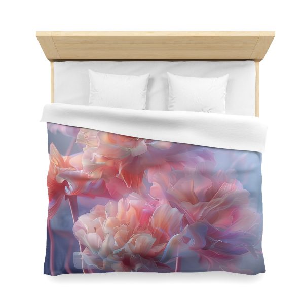 Floral Nebula 03 - Microfiber Duvet Cover