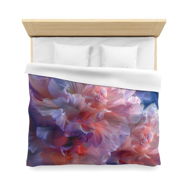 Floral Nebula 07 - Microfiber Duvet Cover