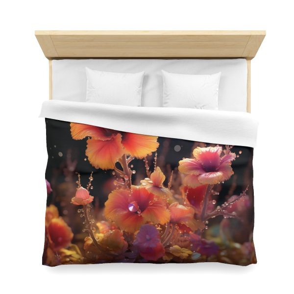 Bright Fantasy Floral 01 - Microfiber Duvet Cover