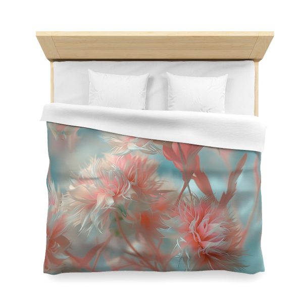 Floral Nebula 01 - Microfiber Duvet Cover