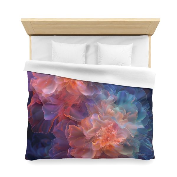 Floral Nebula 09 - Microfiber Duvet Cover