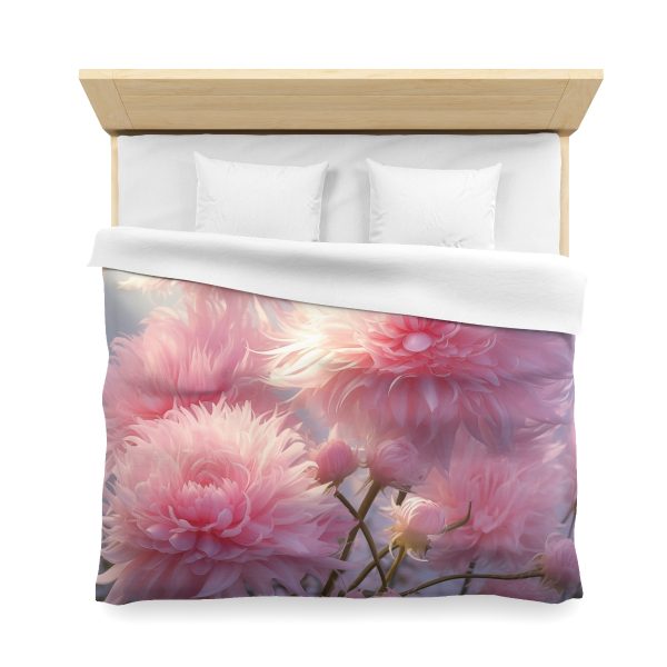 Rise and Shine Powder Puffs - Microfiber Duvet Cover