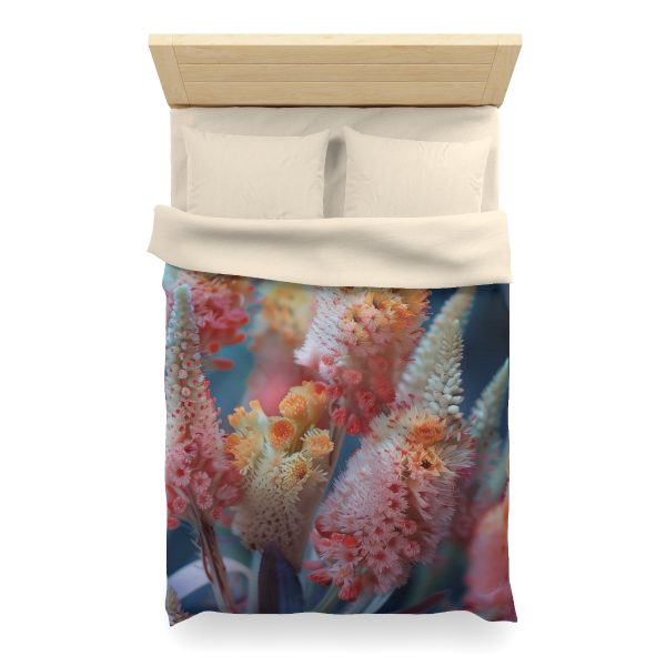 Bright Fantasy Floral 06 - Microfiber Duvet Cover - Image 11