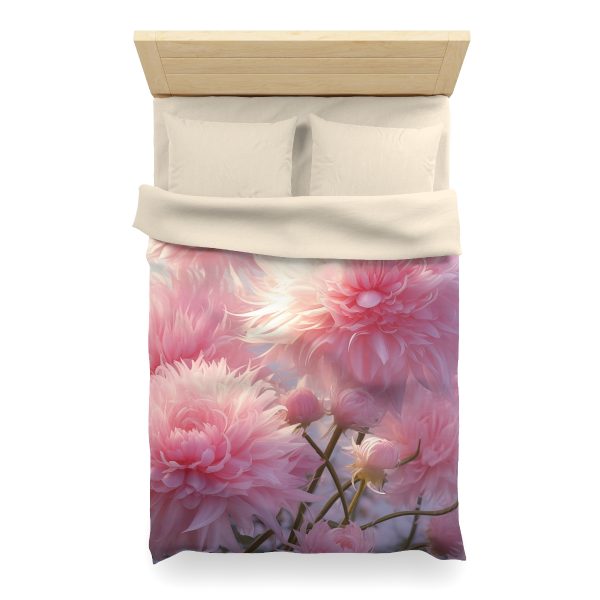 Rise and Shine Powder Puffs - Microfiber Duvet Cover - Image 11