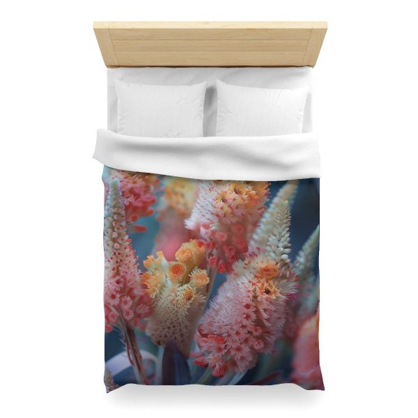 Bright Fantasy Floral 06 - Microfiber Duvet Cover - Image 14