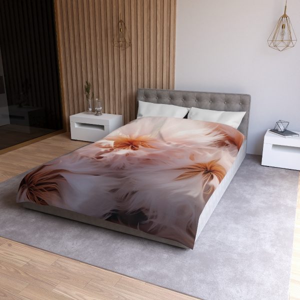 Soft Fantasy Feather Puffs - Microfiber Duvet Cover - Image 15