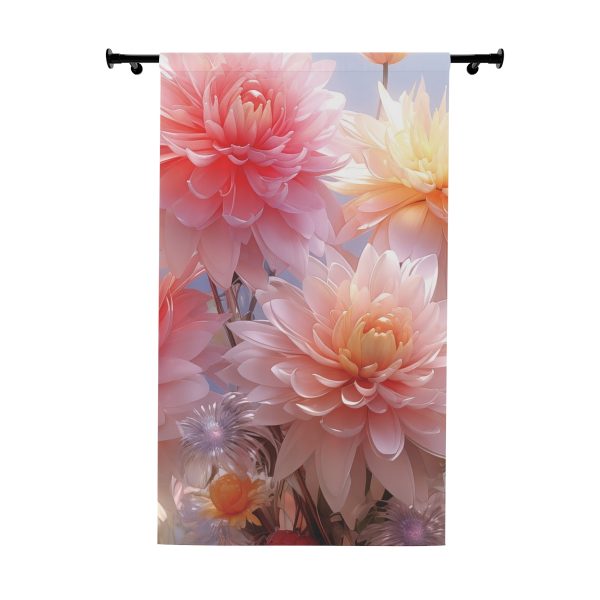 Rise and Shine Bouquet - Single Panel Blackout Window Curtains (1 Piece)